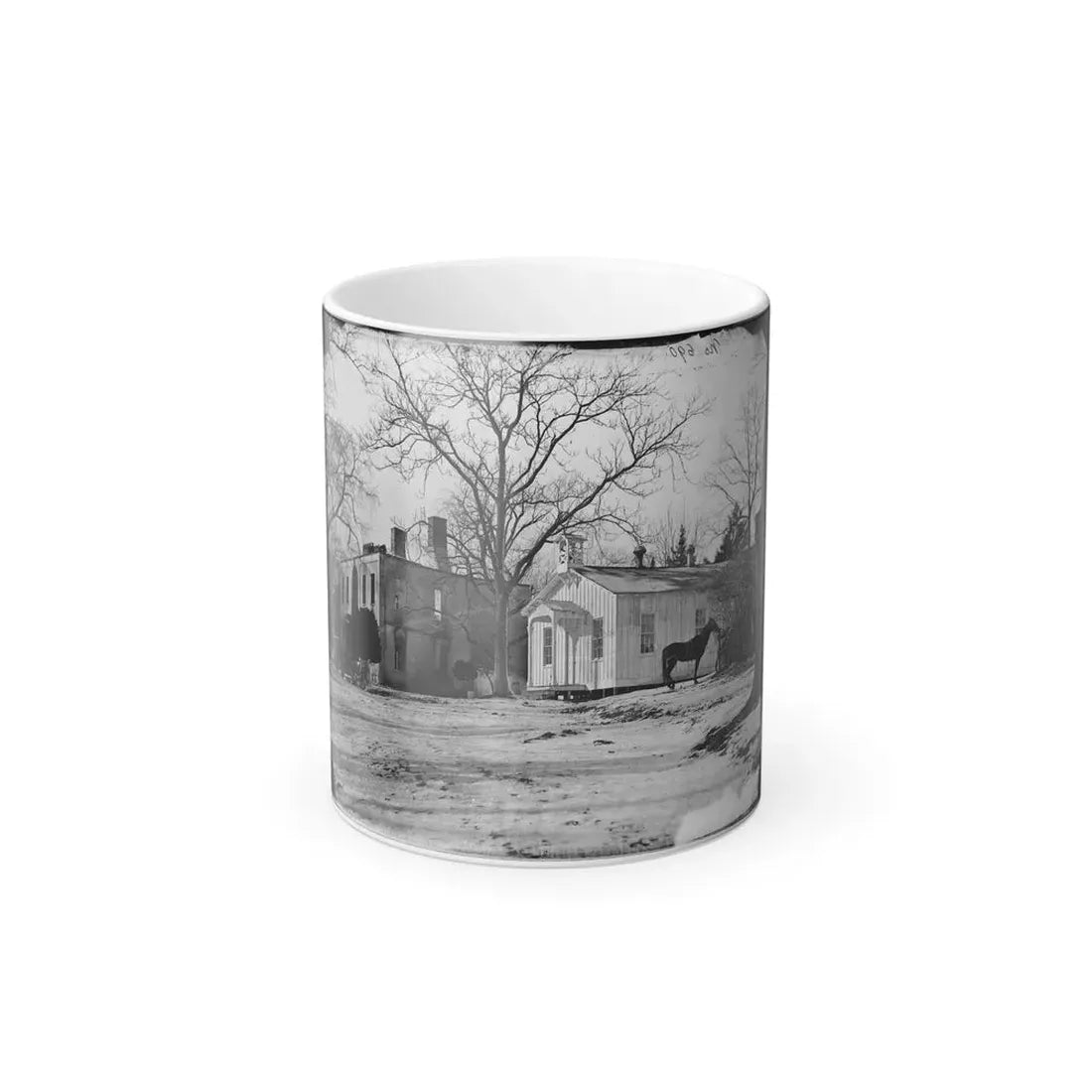 Washington, D.C. Ruins of Kalorama Hospital, 23D and S Streets, Nw (U.S. Civil War) Color Changing Coffee Mug 11oz Default Title 11oz - Go Mug Yourself