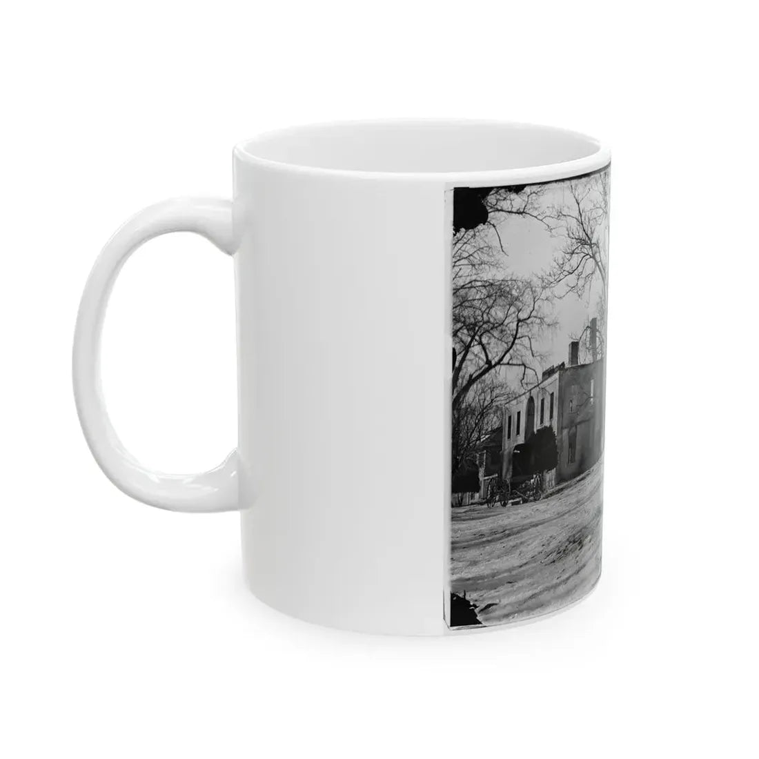 Washington, D.C. Ruins Of Kalorama Hospital, 23d And S Streets, Nw (U.S. Civil War) White Coffee Mug - Go Mug Yourself