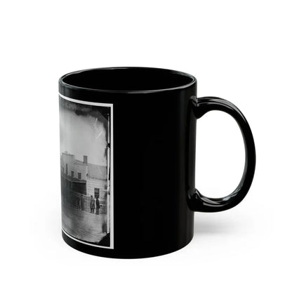 Washington, D.C. Staff, Buildings, And Wagons Of The Medical Department (U.S. Civil War) Black Coffee Mug - Go Mug Yourself
