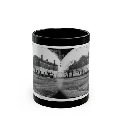 Washington, D.C. The Old Capitol Prison, 1st And A Streets Ne (U.S. Civil War) Black Coffee Mug 11oz - Go Mug Yourself