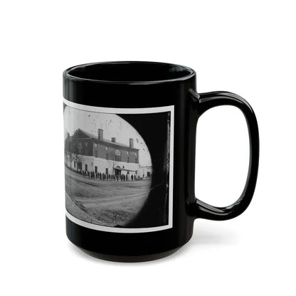 Washington, D.C. The Old Capitol Prison, 1st And A Streets Ne (U.S. Civil War) Black Coffee Mug - Go Mug Yourself