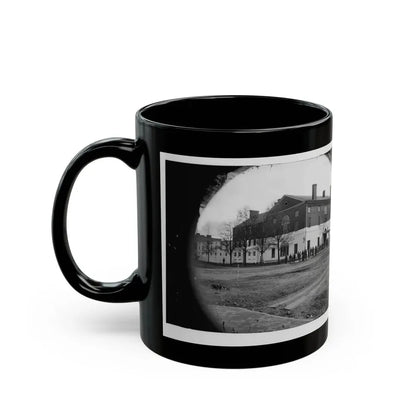 Washington, D.C. The Old Capitol Prison, 1st And A Streets Ne (U.S. Civil War) Black Coffee Mug - Go Mug Yourself