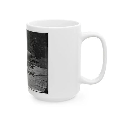 Washington, D.C., Vicinity. 15-In. Gun And Mounting (U.S. Civil War) White Coffee Mug - Go Mug Yourself