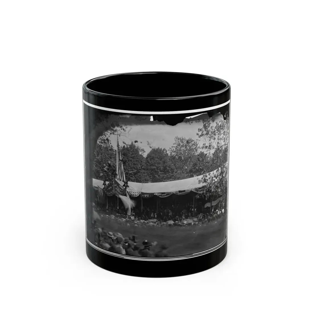 Washington, D.C. View In Front Of Presidential Reviewing Stand (U.S. Civil War) Black Coffee Mug 11oz - Go Mug Yourself