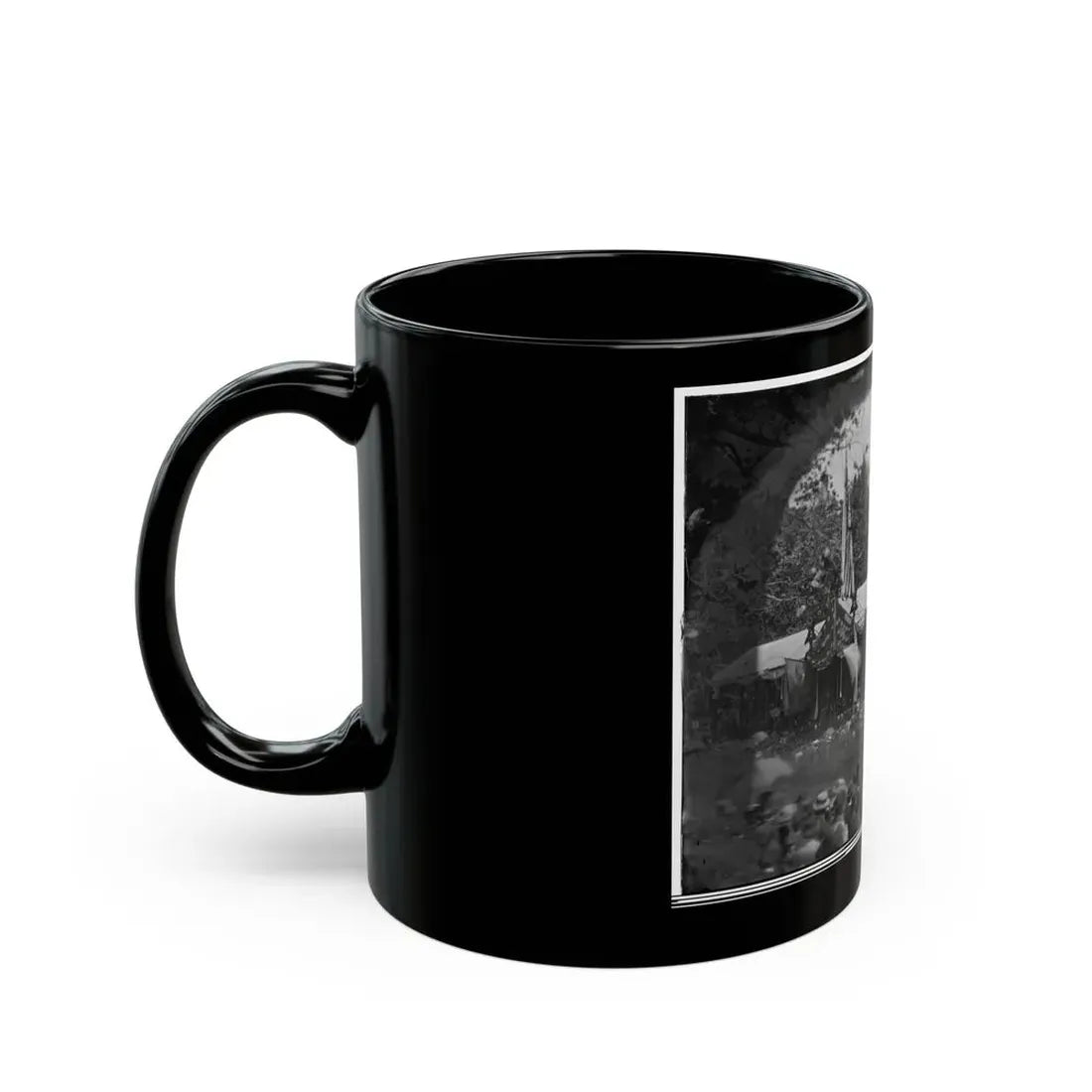 Washington, D.C. View In Front Of Presidential Reviewing Stand (U.S. Civil War) Black Coffee Mug - Go Mug Yourself