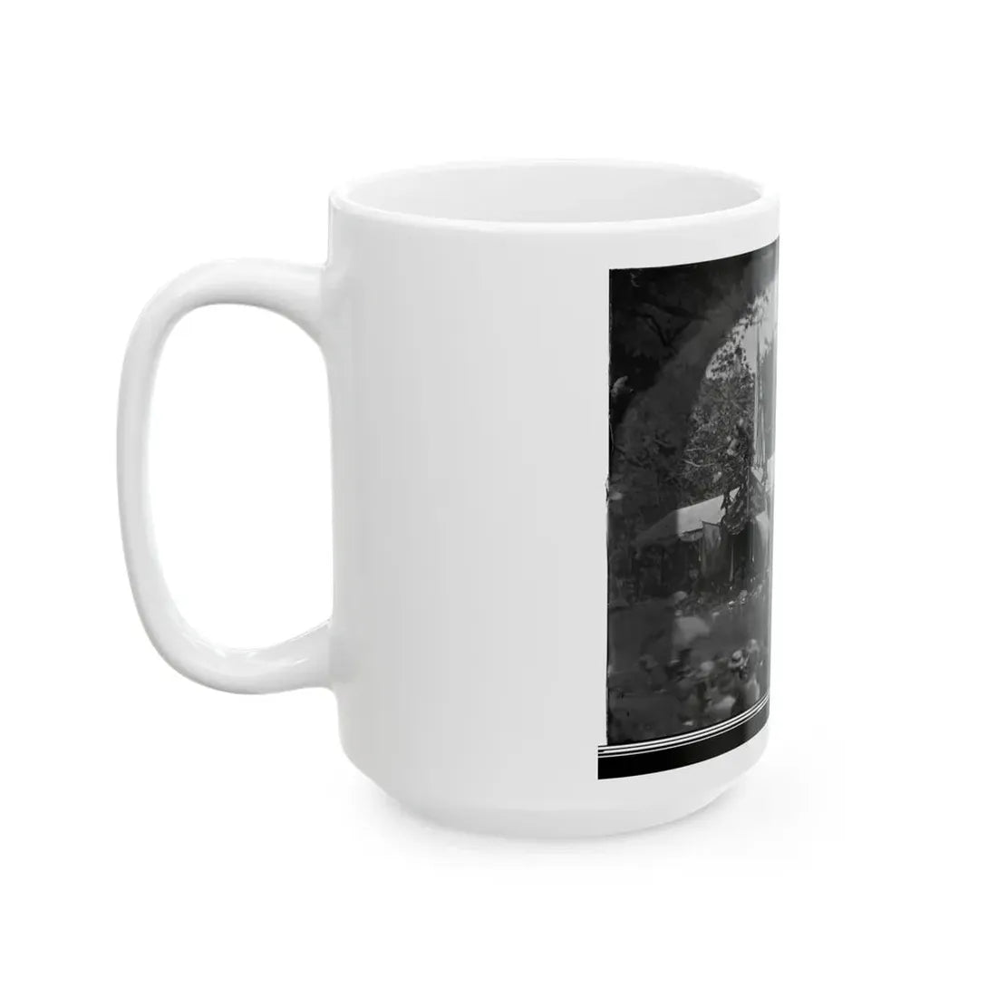 Washington, D.C. View In Front Of Presidential Reviewing Stand (U.S. Civil War) White Coffee Mug - Go Mug Yourself