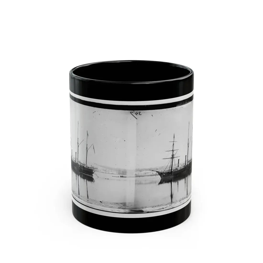 Washington, District Of Columbia. Brazilian Steamer 001 (U.S. Civil War) Black Coffee Mug 11oz - Go Mug Yourself