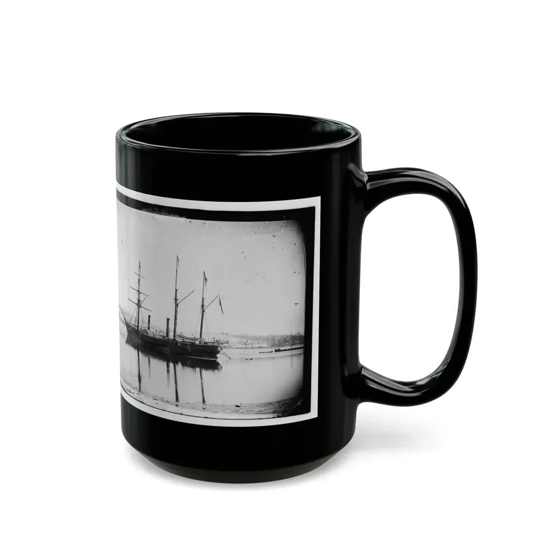 Washington, District Of Columbia. Brazilian Steamer 001 (U.S. Civil War) Black Coffee Mug - Go Mug Yourself
