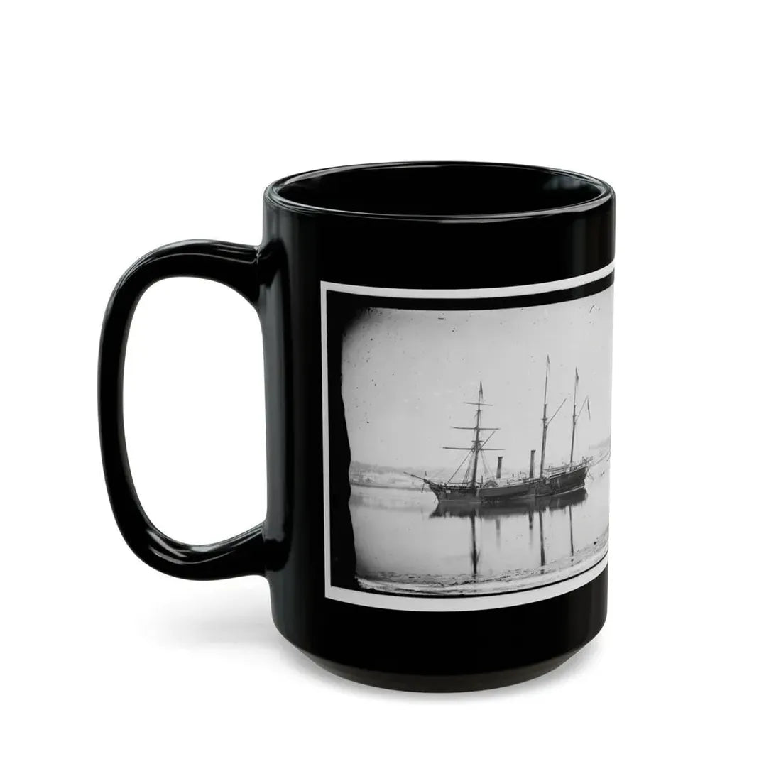 Washington, District Of Columbia. Brazilian Steamer 001 (U.S. Civil War) Black Coffee Mug - Go Mug Yourself
