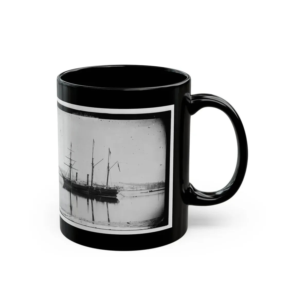 Washington, District Of Columbia. Brazilian Steamer 001 (U.S. Civil War) Black Coffee Mug - Go Mug Yourself
