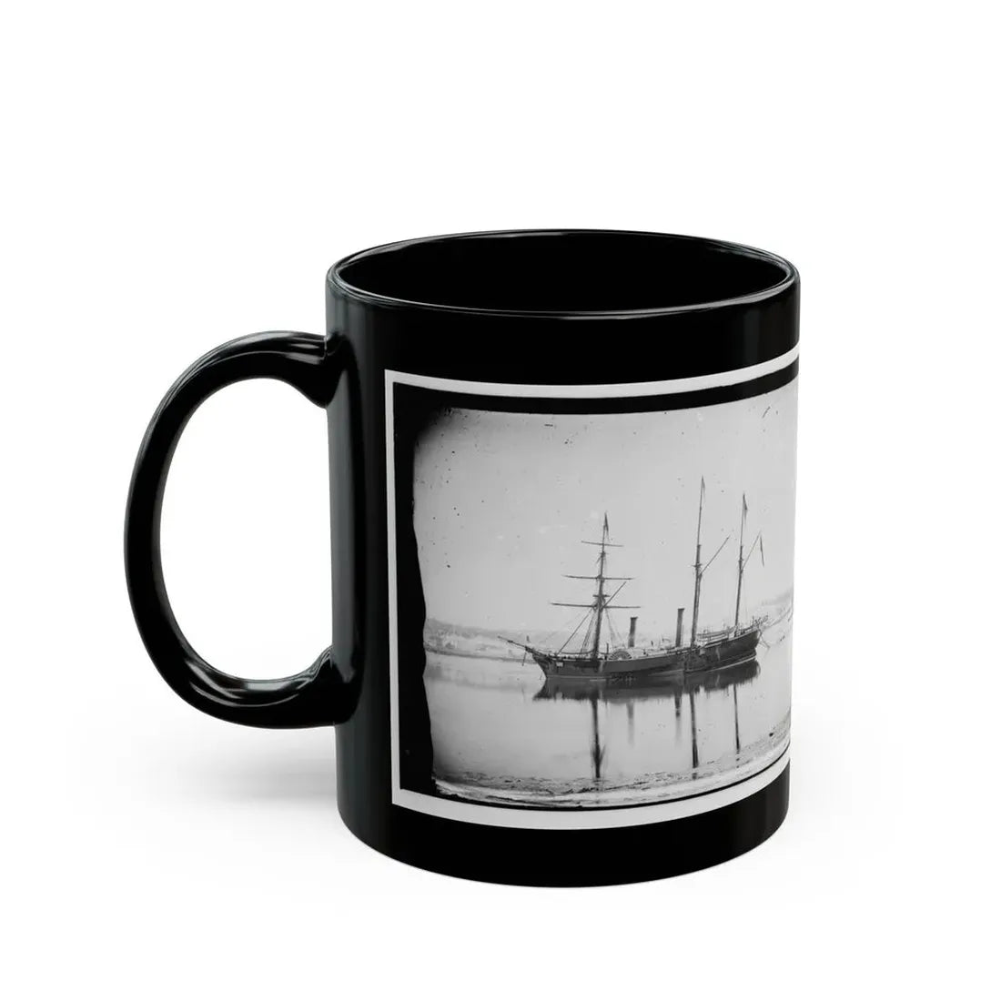 Washington, District Of Columbia. Brazilian Steamer 001 (U.S. Civil War) Black Coffee Mug - Go Mug Yourself