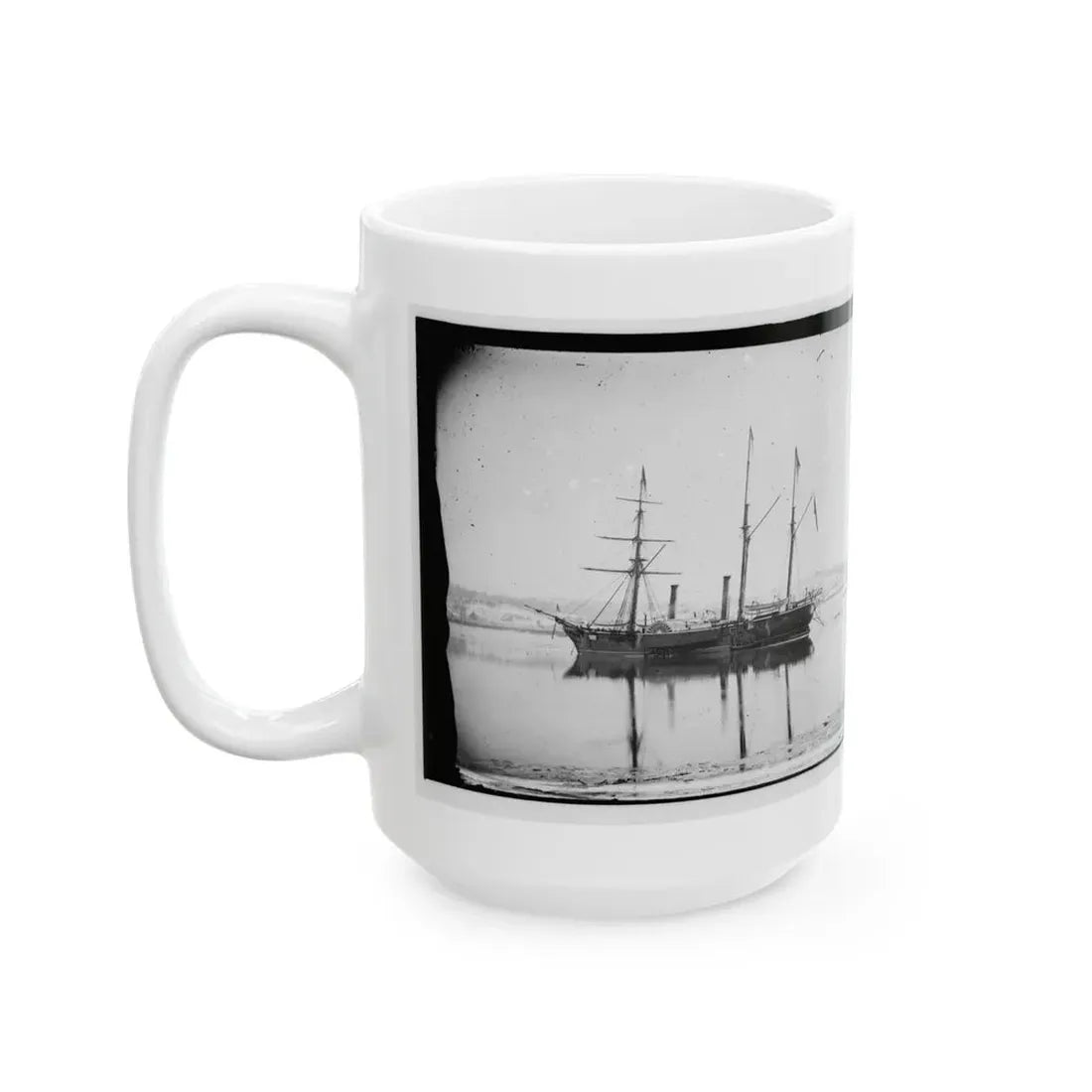 Washington, District Of Columbia. Brazilian Steamer 001 (U.S. Civil War) White Coffee Mug - Go Mug Yourself