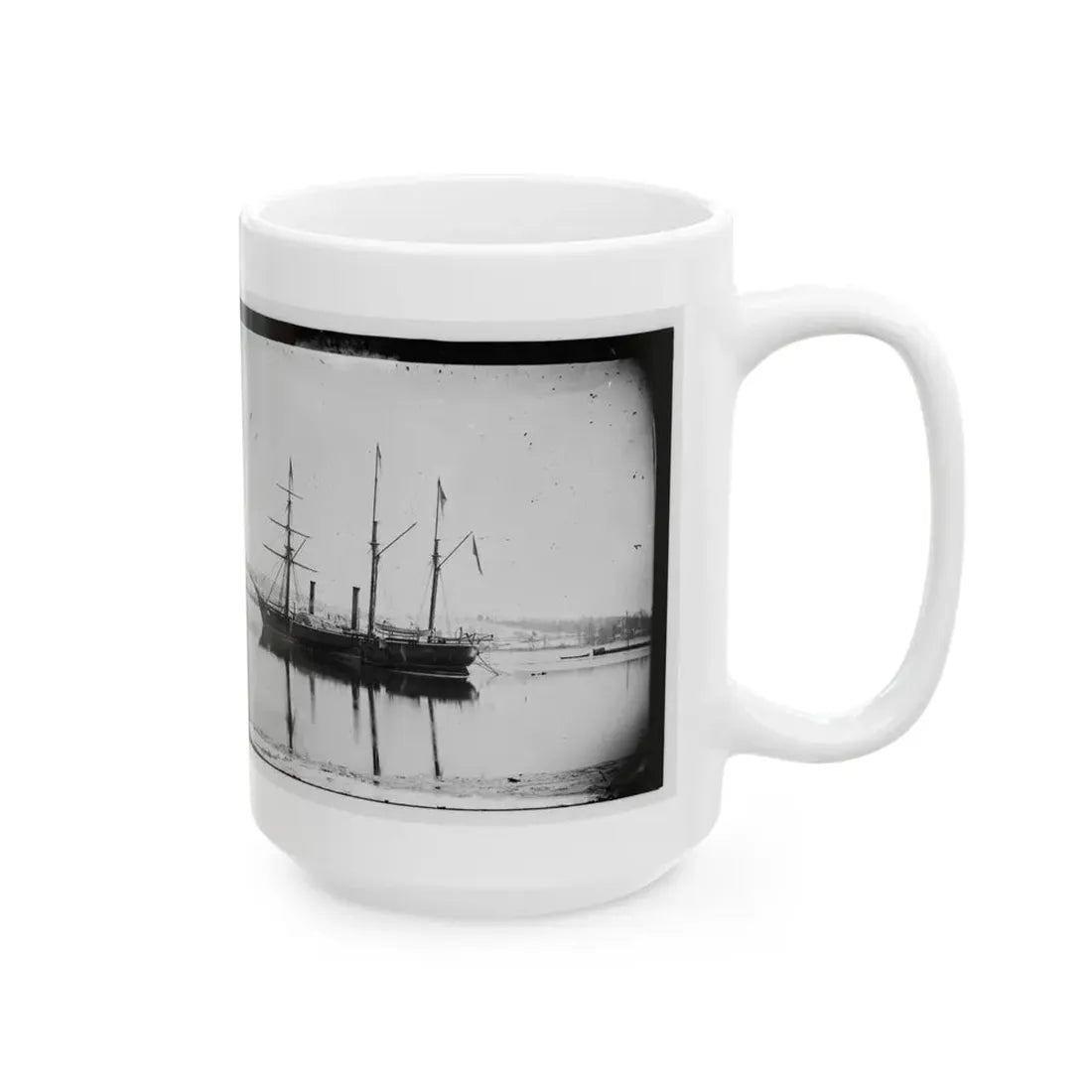 Washington, District Of Columbia. Brazilian Steamer 001 (U.S. Civil War) White Coffee Mug - Go Mug Yourself