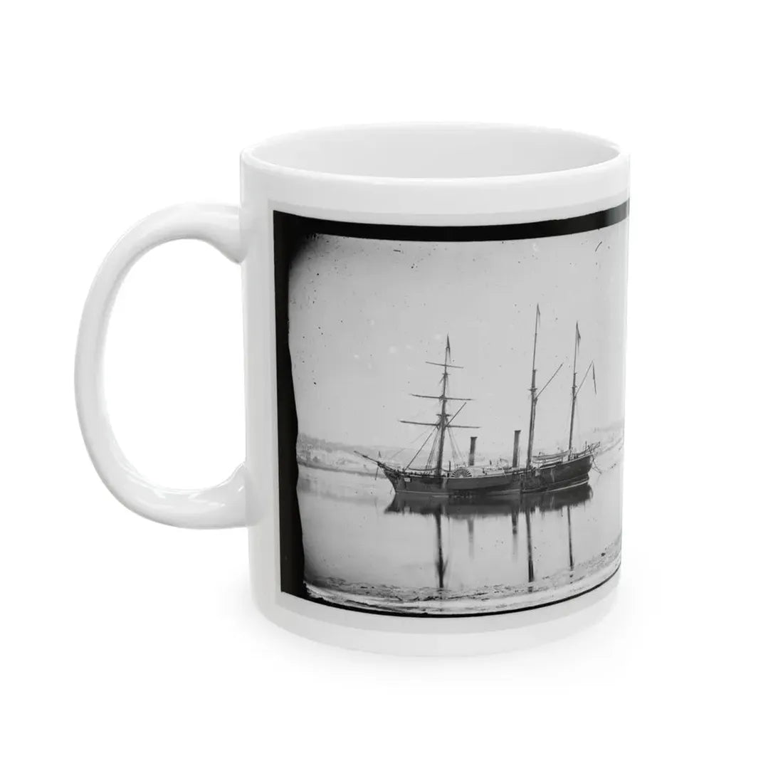 Washington, District Of Columbia. Brazilian Steamer 001 (U.S. Civil War) White Coffee Mug - Go Mug Yourself