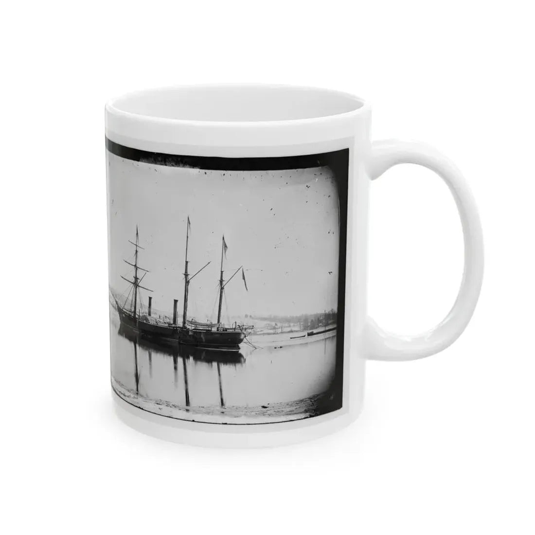 Washington, District Of Columbia. Brazilian Steamer 001 (U.S. Civil War) White Coffee Mug - Go Mug Yourself