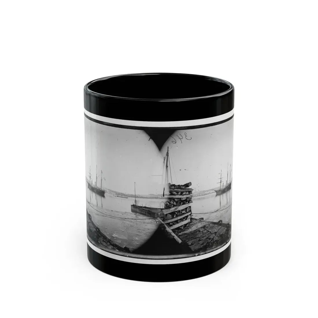 Washington, District Of Columbia. Brazilian Steamer (U.S. Civil War) Black Coffee Mug 11oz - Go Mug Yourself