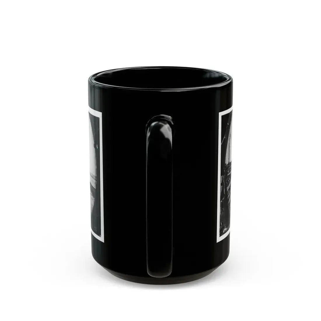 Washington, District Of Columbia. Brazilian Steamer (U.S. Civil War) Black Coffee Mug - Go Mug Yourself