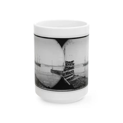 Washington, District Of Columbia. Brazilian Steamer (U.S. Civil War) White Coffee Mug 15oz - Go Mug Yourself