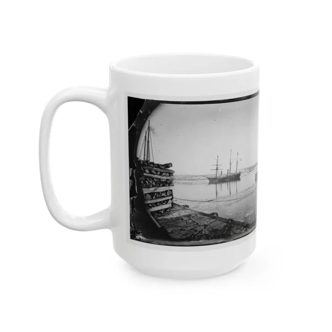 Washington, District Of Columbia. Brazilian Steamer (U.S. Civil War) White Coffee Mug - Go Mug Yourself