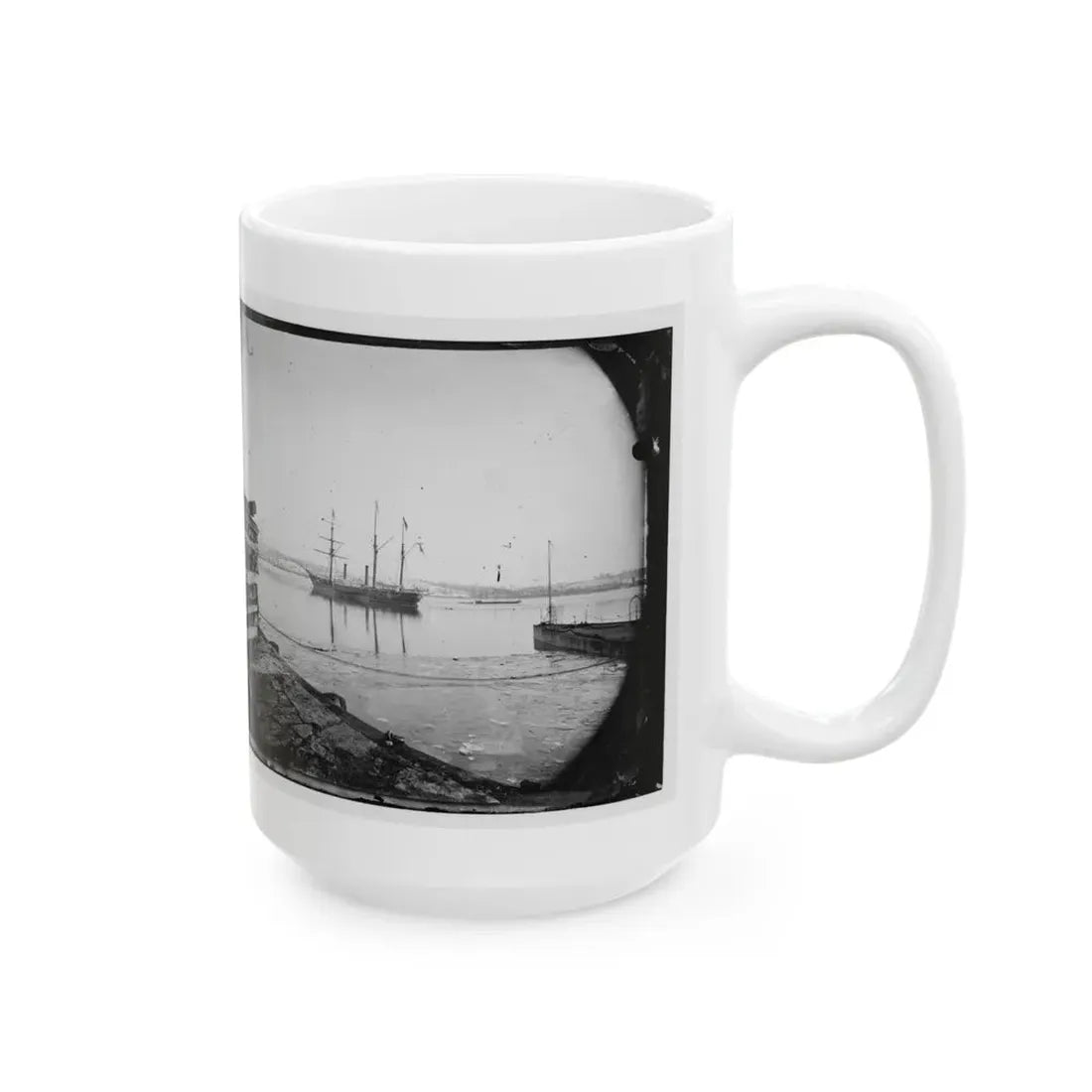 Washington, District Of Columbia. Brazilian Steamer (U.S. Civil War) White Coffee Mug - Go Mug Yourself