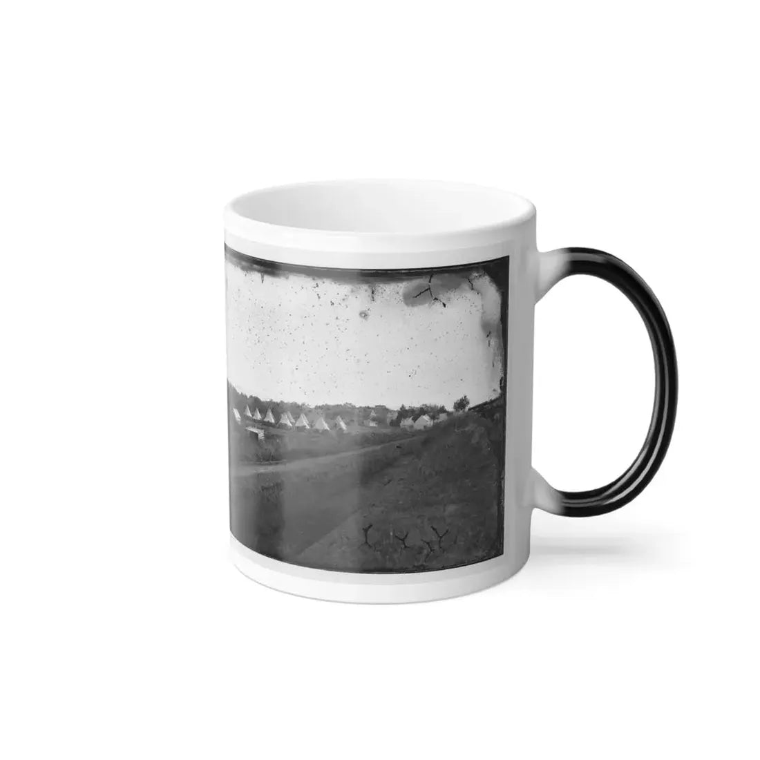 Washington, District of Columbia. Camp Beside Fort Totten (U.S. Civil War) Color Changing Coffee Mug 11oz - Go Mug Yourself