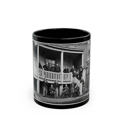 Washington, District Of Columbia. Capt. D.G. Thomas, M.S.K. (U.S. Civil War) Black Coffee Mug 11oz - Go Mug Yourself