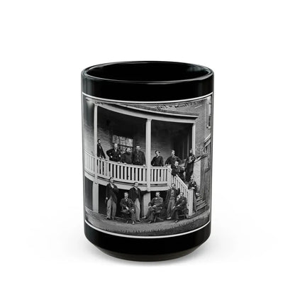 Washington, District Of Columbia. Capt. D.G. Thomas, M.S.K. (U.S. Civil War) Black Coffee Mug 15oz - Go Mug Yourself