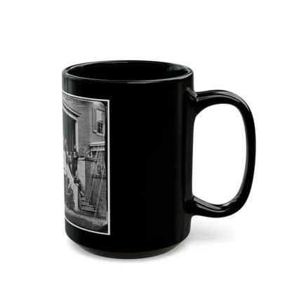 Washington, District Of Columbia. Capt. D.G. Thomas, M.S.K. (U.S. Civil War) Black Coffee Mug - Go Mug Yourself