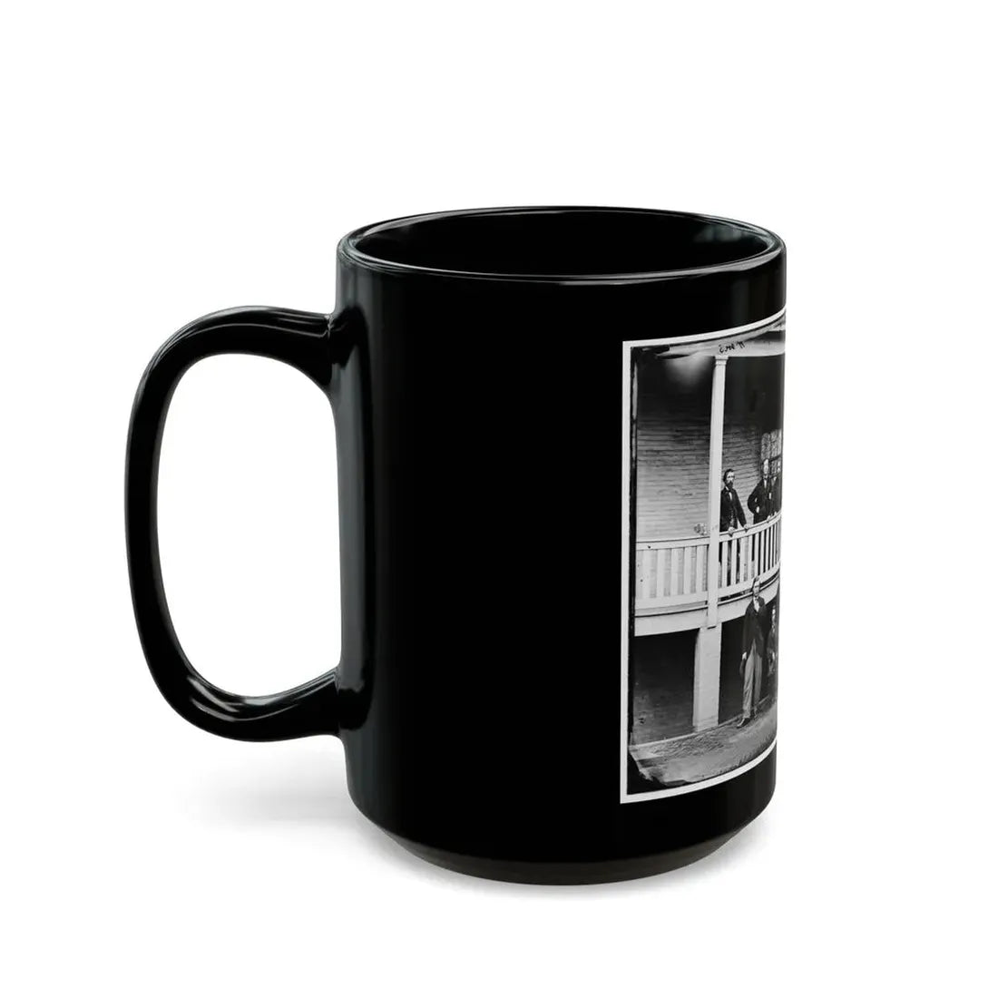 Washington, District Of Columbia. Capt. D.G. Thomas, M.S.K. (U.S. Civil War) Black Coffee Mug - Go Mug Yourself