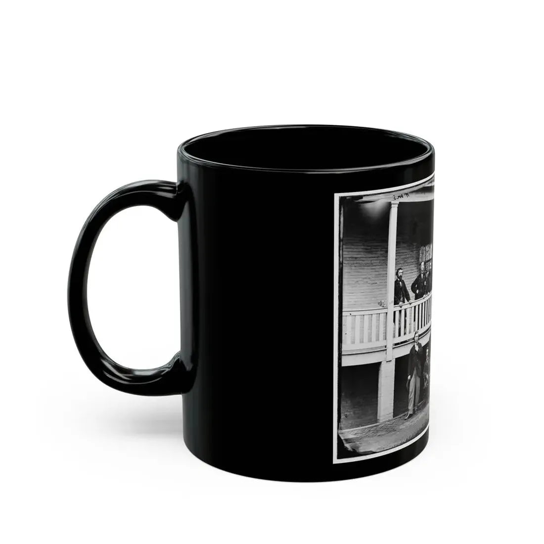 Washington, District Of Columbia. Capt. D.G. Thomas, M.S.K. (U.S. Civil War) Black Coffee Mug - Go Mug Yourself