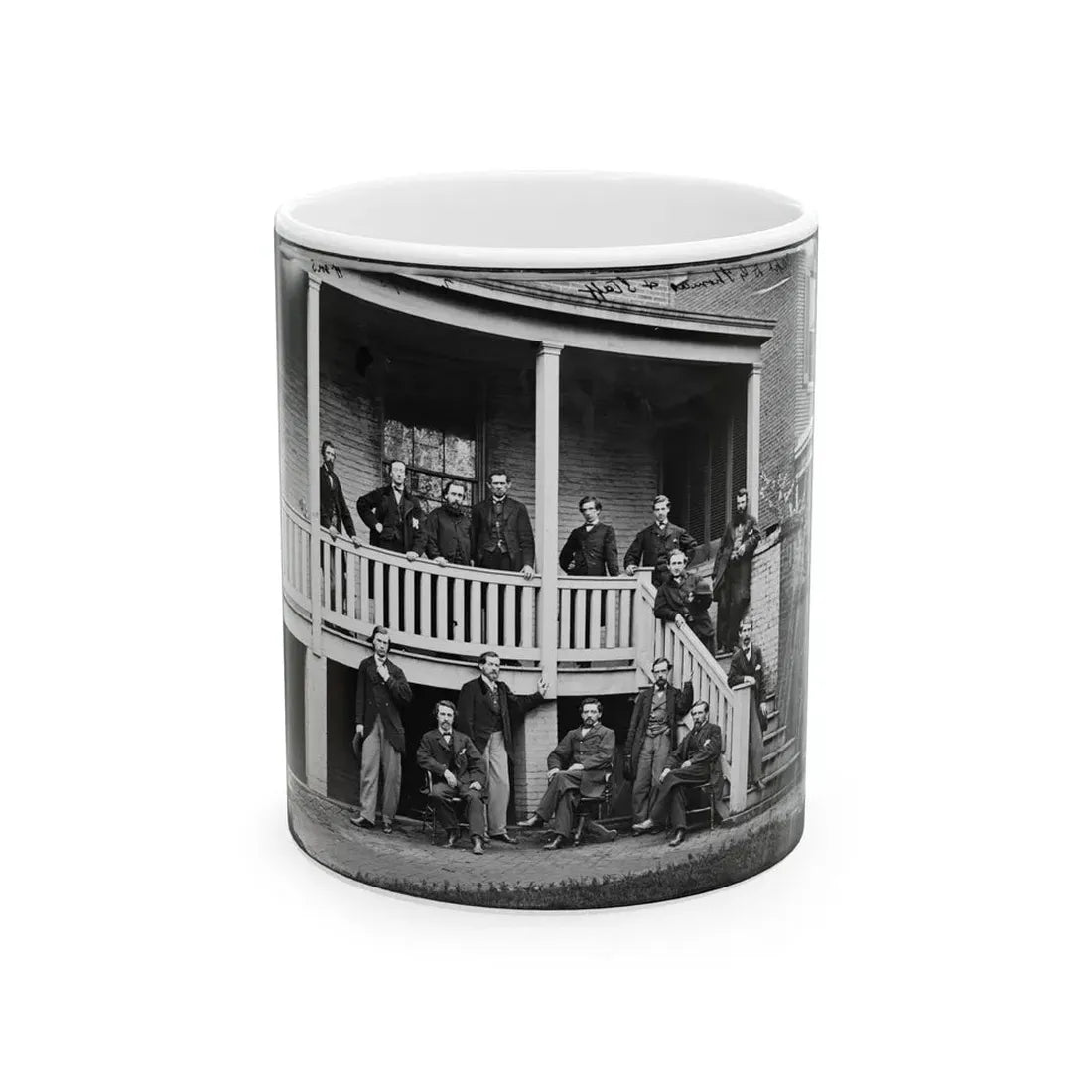 Washington, District Of Columbia. Capt. D.G. Thomas, M.S.K. (U.S. Civil War) White Coffee Mug 11oz - Go Mug Yourself