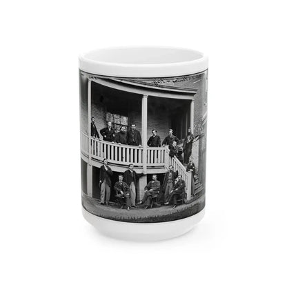 Washington, District Of Columbia. Capt. D.G. Thomas, M.S.K. (U.S. Civil War) White Coffee Mug 15oz - Go Mug Yourself