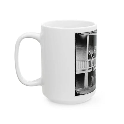 Washington, District Of Columbia. Capt. D.G. Thomas, M.S.K. (U.S. Civil War) White Coffee Mug - Go Mug Yourself