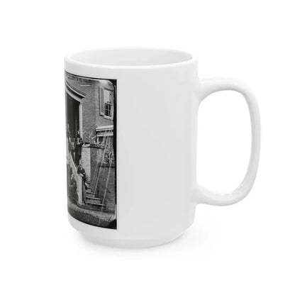 Washington, District Of Columbia. Capt. D.G. Thomas, M.S.K. (U.S. Civil War) White Coffee Mug - Go Mug Yourself