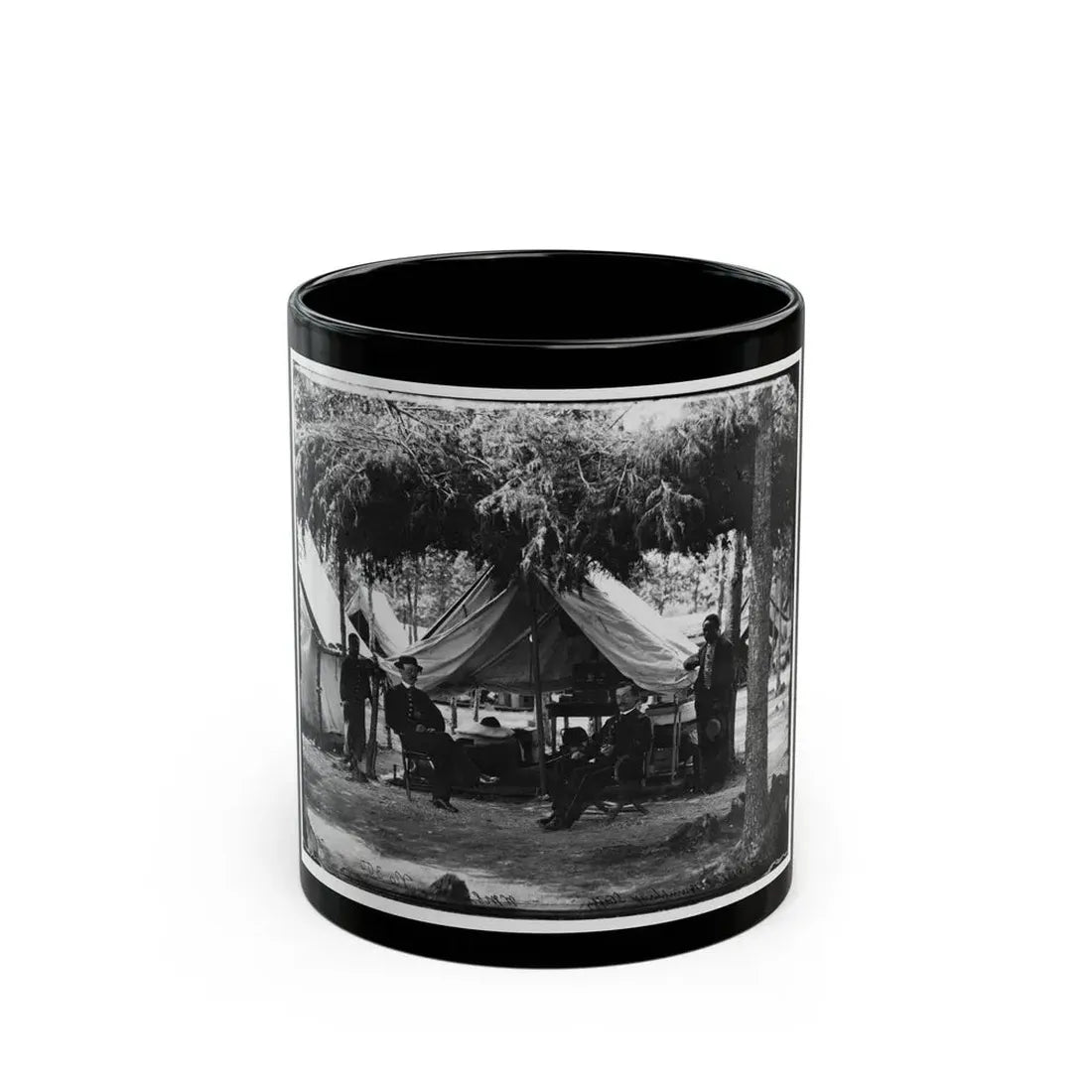 Washington, District Of Columbia. Captain Paul Of Gen. Andrew A. Humphrey's Staff (U.S. Civil War) Black Coffee Mug 11oz - Go Mug Yourself