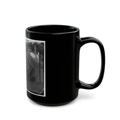 Washington, District Of Columbia. Two Officers Of Gen. Andrew A. Humpreys' Staff (U.S. Civil War) Black Coffee Mug - Go Mug Yourself