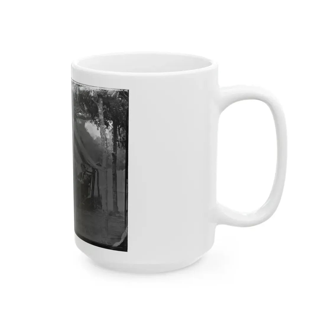 Washington, District Of Columbia. Two Officers Of Gen. Andrew A. Humpreys' Staff (U.S. Civil War) White Coffee Mug - Go Mug Yourself