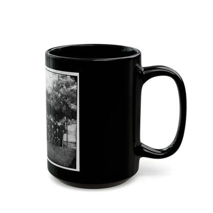 Washington, District Of Columbia (Vicinity). Gen. Andrew A. Humphreys And Staff (U.S. Civil War) Black Coffee Mug - Go Mug Yourself