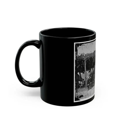Washington, District Of Columbia (Vicinity). Gen. Daniel White And Staff (U.S. Civil War) Black Coffee Mug - Go Mug Yourself