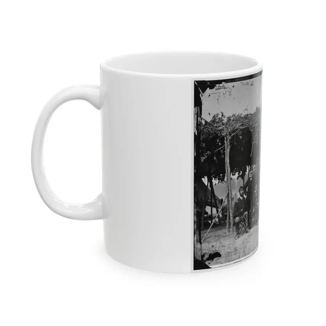 Washington, District Of Columbia (Vicinity). Gen. Daniel White And Staff (U.S. Civil War) White Coffee Mug - Go Mug Yourself