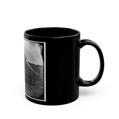 Washington, District Of Columbia (Vicinity). Gen. Martin D. Hardin And Staff (U.S. Civil War) Black Coffee Mug - Go Mug Yourself