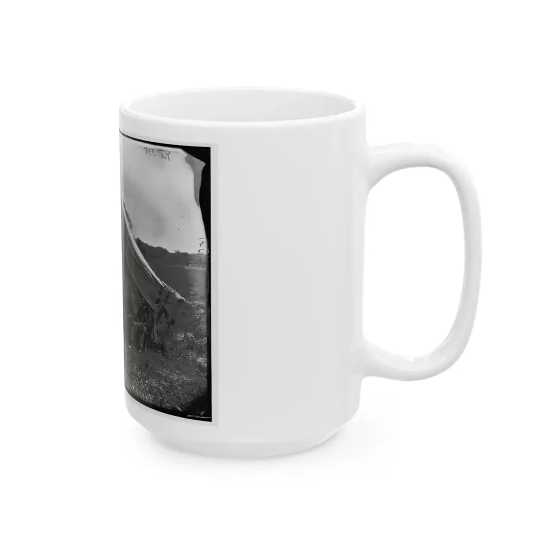 Washington, District Of Columbia (Vicinity). Gen. Martin D. Hardin And Staff (U.S. Civil War) White Coffee Mug - Go Mug Yourself