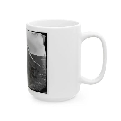 Washington, District Of Columbia (Vicinity). Gen. Martin D. Hardin And Staff (U.S. Civil War) White Coffee Mug - Go Mug Yourself