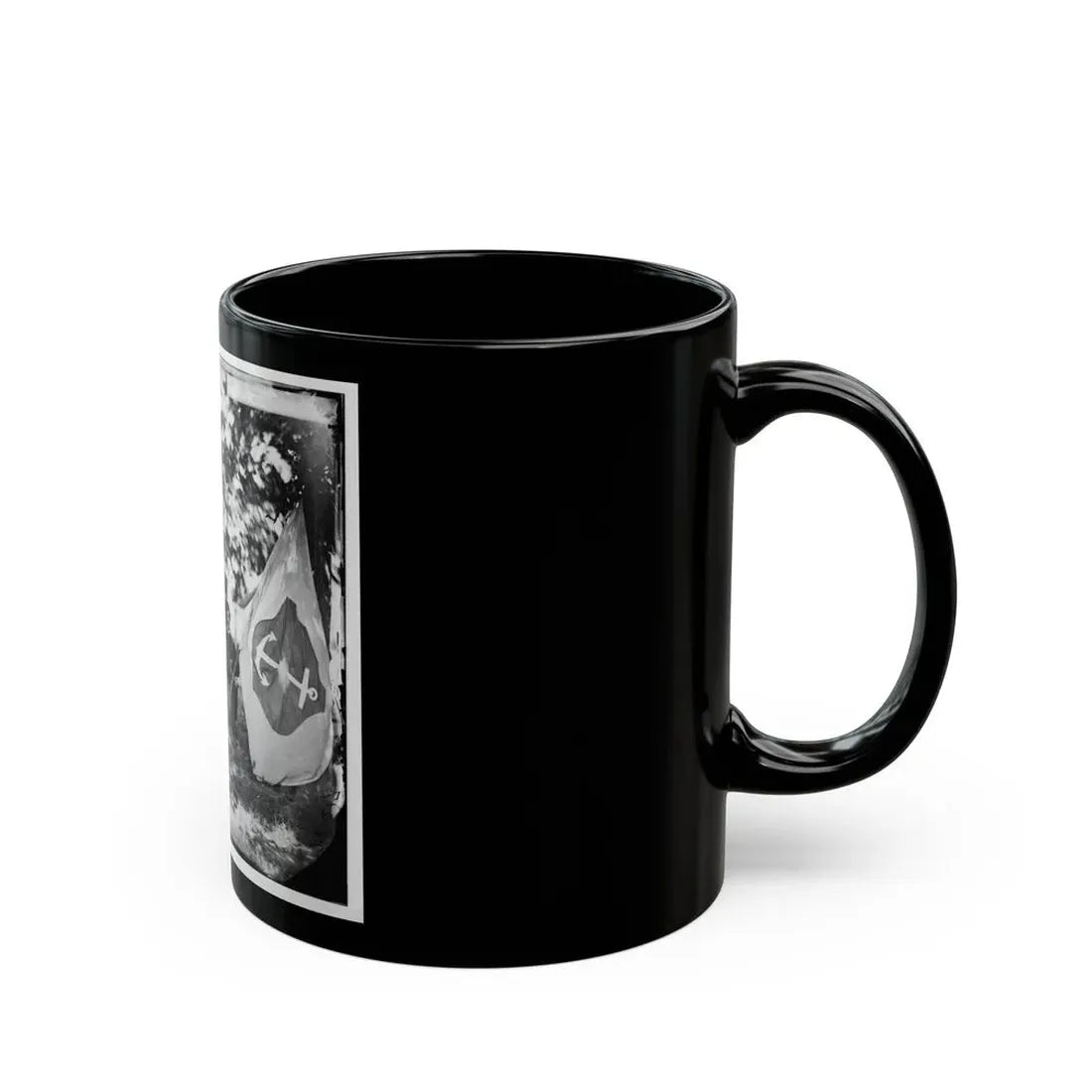 Washington, District Of Columbia (Vicinity). Gen. William F. Bartlett And Staff (U.S. Civil War) Black Coffee Mug - Go Mug Yourself