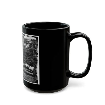 Washington, District Of Columbia (Vicinity). Gen. William F. Bartlett's Headquarters (U.S. Civil War) Black Coffee Mug - Go Mug Yourself