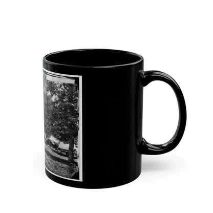 Washington, District Of Columbia (Vicinity). Gen. William F. Bartlett's Headquarters (U.S. Civil War) Black Coffee Mug - Go Mug Yourself