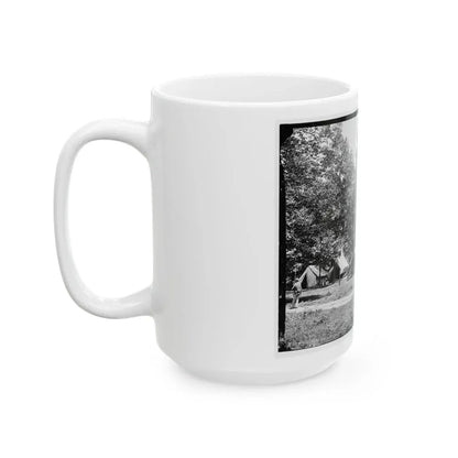 Washington, District Of Columbia (Vicinity). Gen. William F. Bartlett's Headquarters (U.S. Civil War) White Coffee Mug - Go Mug Yourself