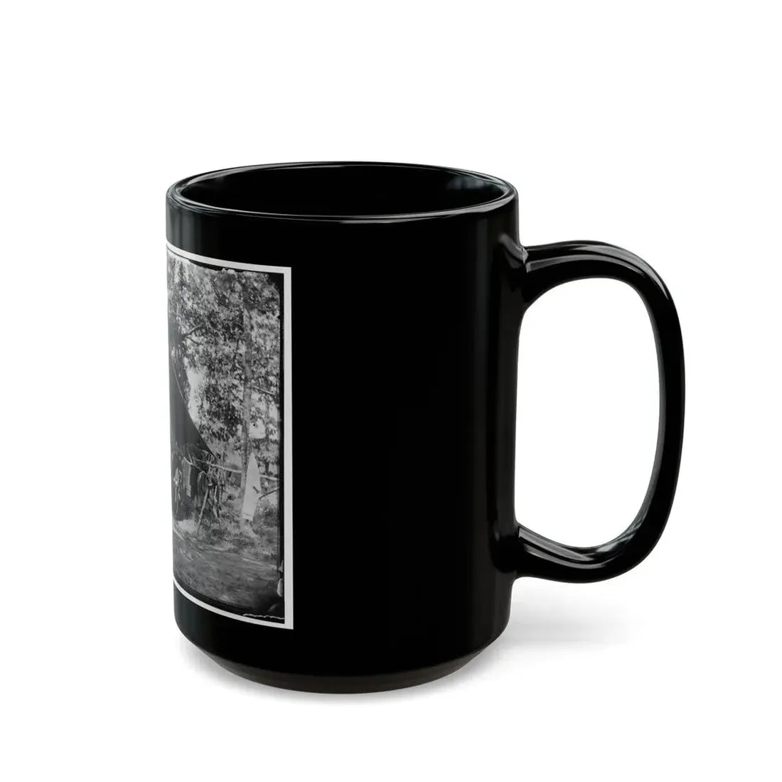 Washington, District Of Columbia (Vicinity). Headquarters Of Gen. Gershom Mott (U.S. Civil War) Black Coffee Mug - Go Mug Yourself