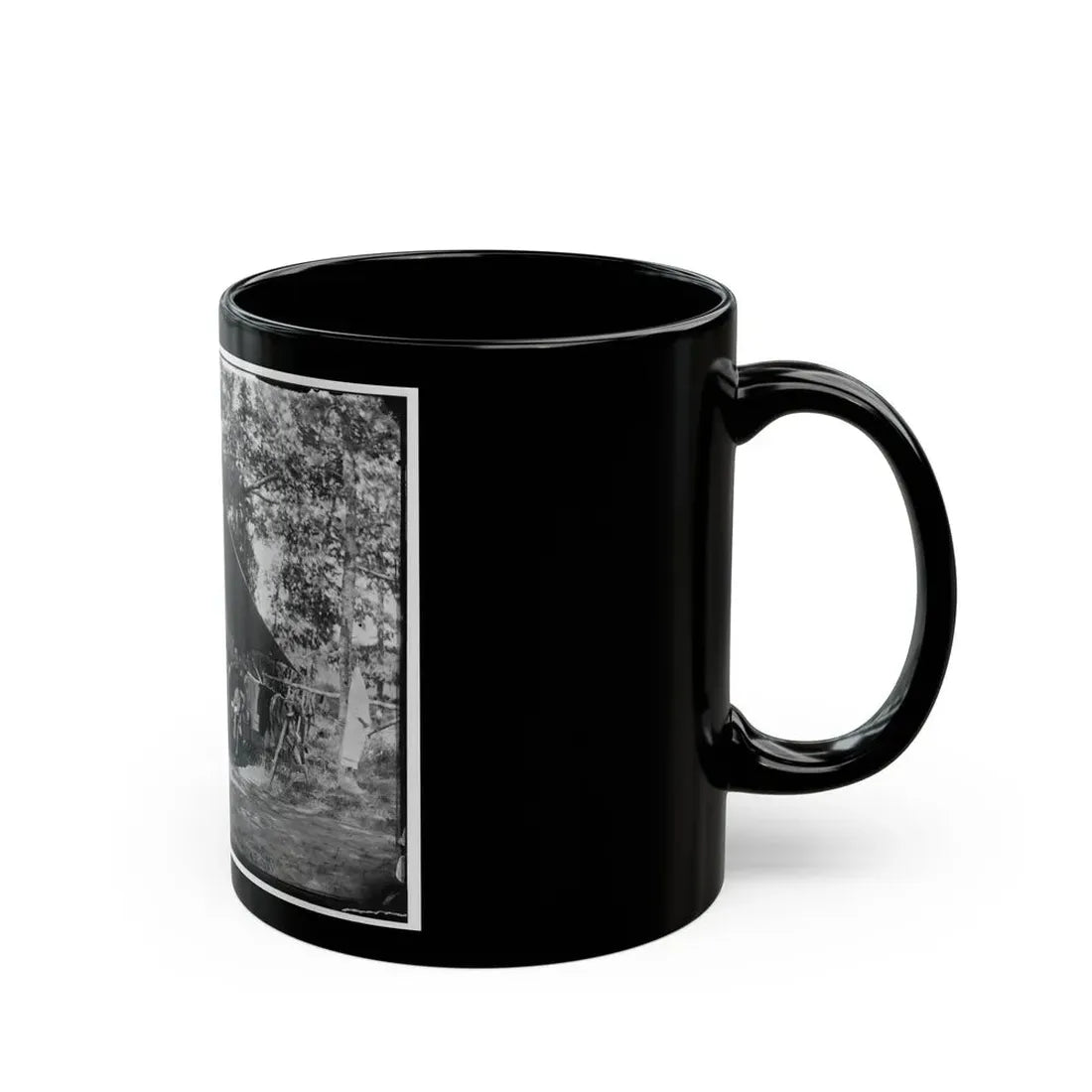 Washington, District Of Columbia (Vicinity). Headquarters Of Gen. Gershom Mott (U.S. Civil War) Black Coffee Mug - Go Mug Yourself
