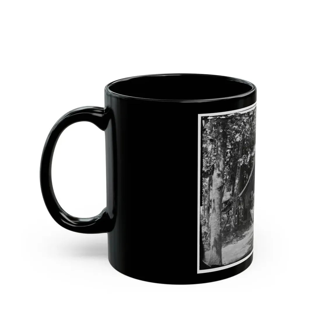 Washington, District Of Columbia (Vicinity). Headquarters Of Gen. Gershom Mott (U.S. Civil War) Black Coffee Mug - Go Mug Yourself